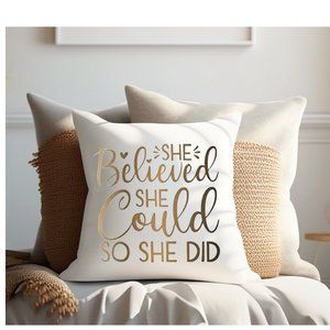 Her set pillow case and 1 mug